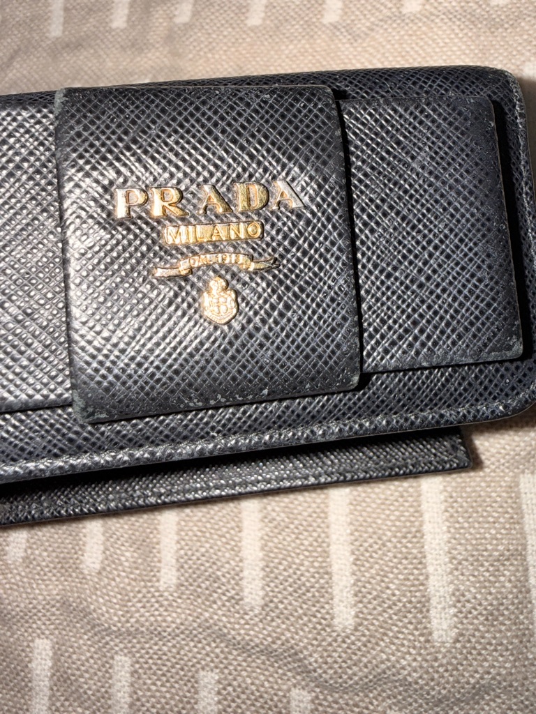Prada Saffiano Key Case B Rank